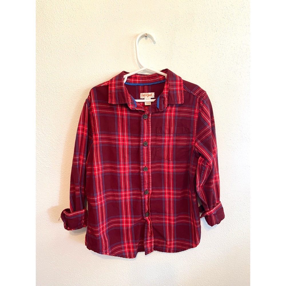 Cat & Jack Flannel Button Up